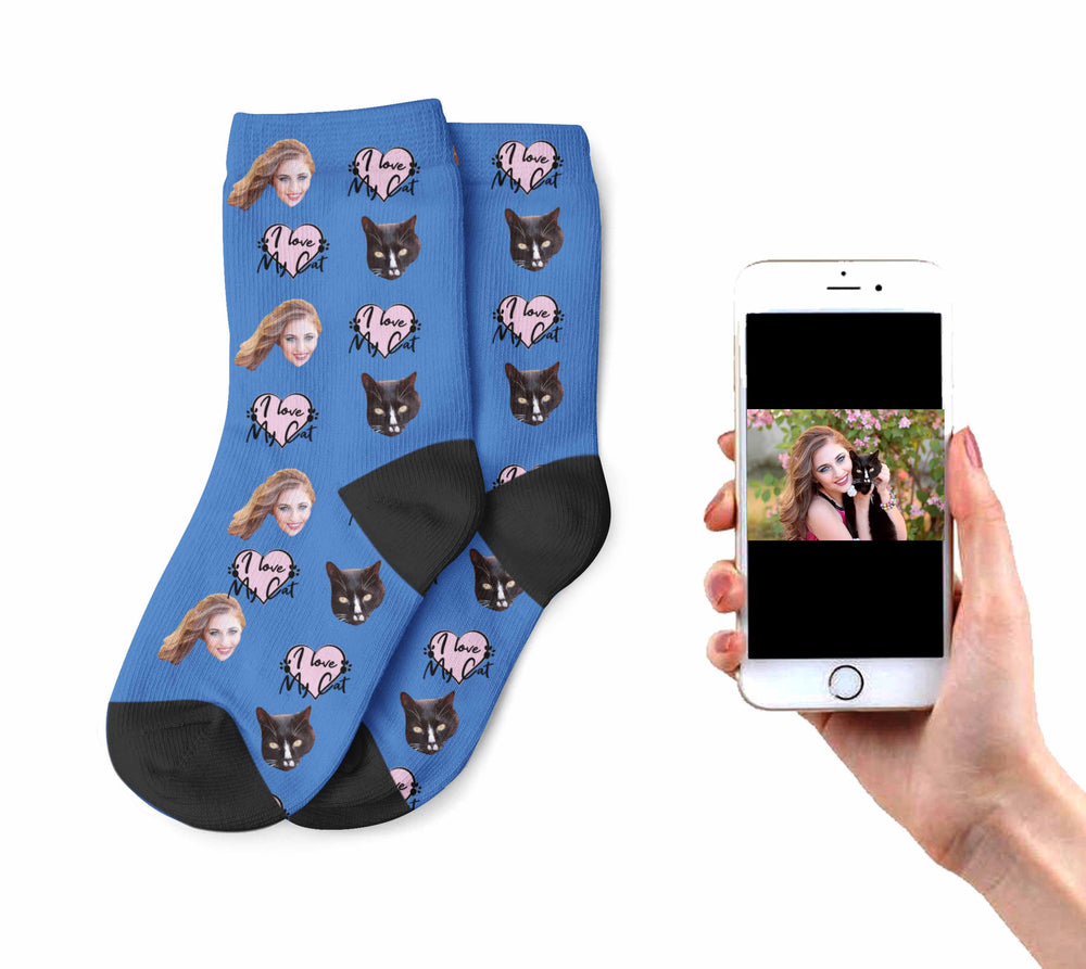 Custom Cat Socks