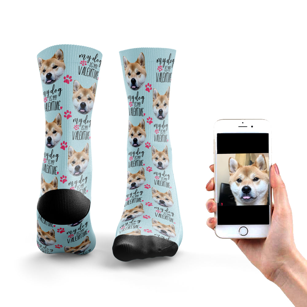 Dog face socks | Personalized pet socks | Your dog on socks | Custom dog  sock | Animal socks | Sock with dog picture