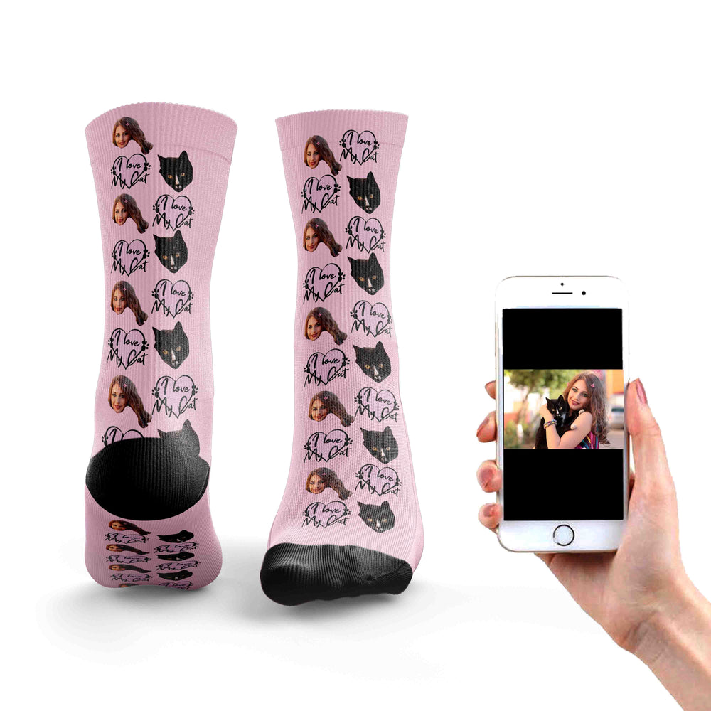 Your Cat On Socks - Your Actually Cat On a Pair of Socks – Socks Smile